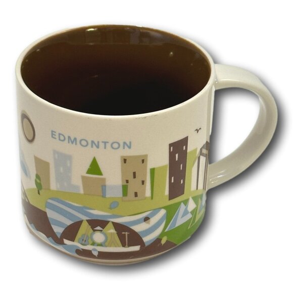 Starbucks Edmonton Mug 2015 14 oz You Are Here Series Collectible - Picture 1 of 7